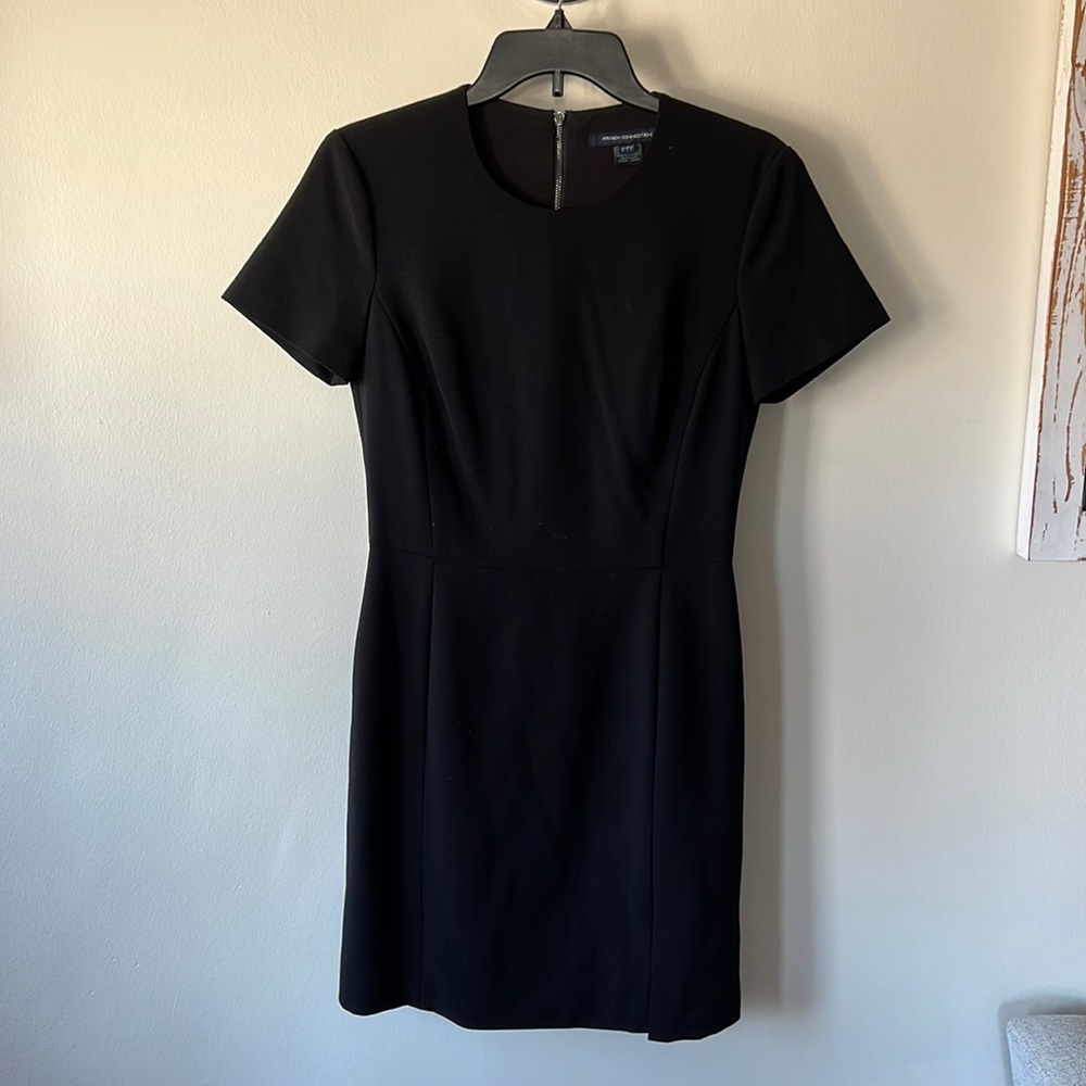 French Connection Short Sleeve Shift Dress